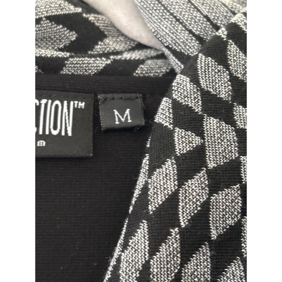 The Pyramid Collection Patchwork Boho Festival Tunic Length Zip Jacket M - Picture 8 of 14